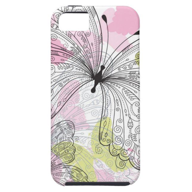 Background with butterfly Case-Mate iPhone case (Back)