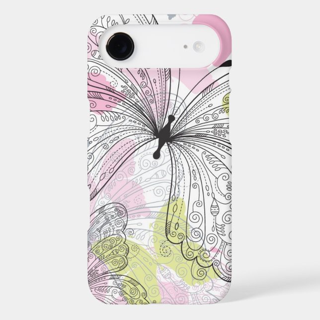 Background with butterfly Case-Mate iPhone case (Back)