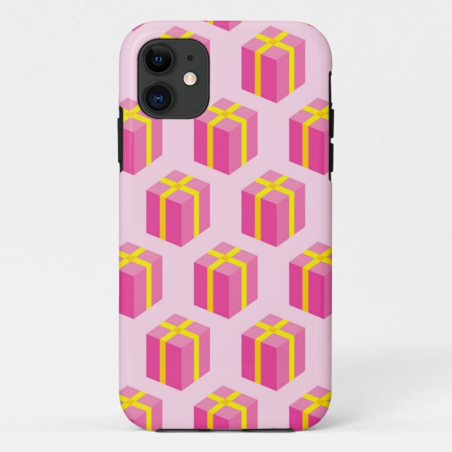 Background with gifts Case-Mate iPhone case (Back)
