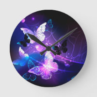 Background with Night Butterflies