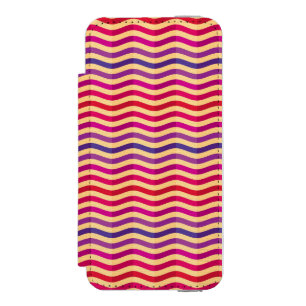 Background with stripes in retro 3 incipio watson™ iPhone 5 wallet case