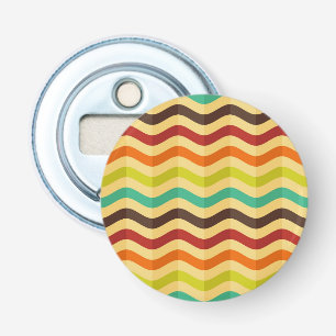 Background with stripes in retro 4 bottle opener
