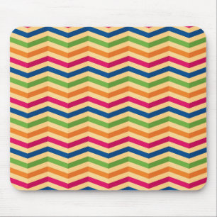 Background with stripes in retro mouse mat