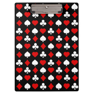 Background with suits clipboard