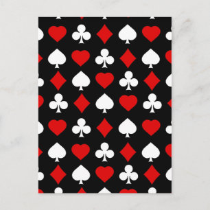 Background with suits postcard