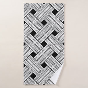 Background with vintage traditional seamless patte bath towel