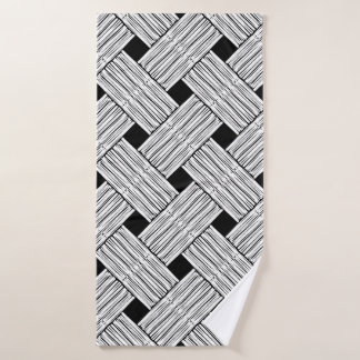 Background with vintage traditional seamless patte bath towel