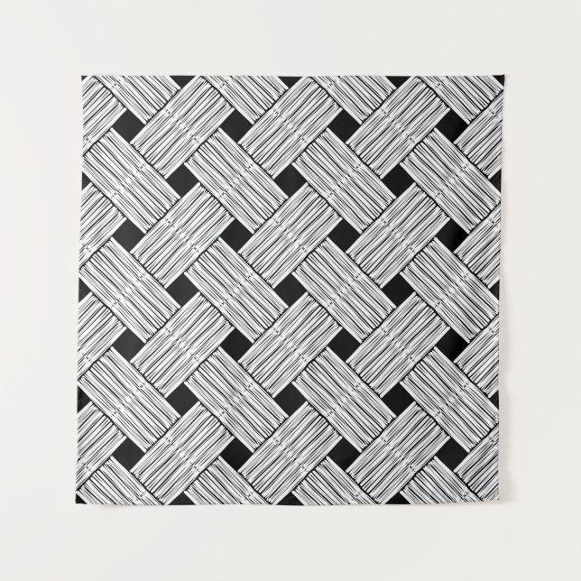 Background with vintage traditional seamless patte tapestry (Front)