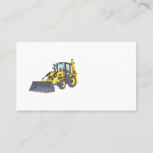 BACKHOE BUSINESS CARD