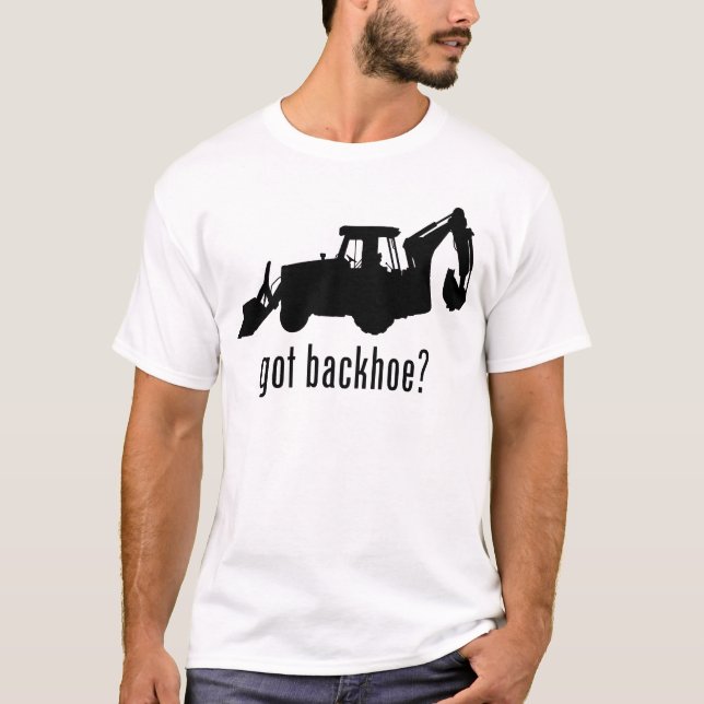 Backhoe T-Shirt (Front)