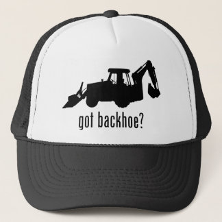 Backhoe Trucker Hat