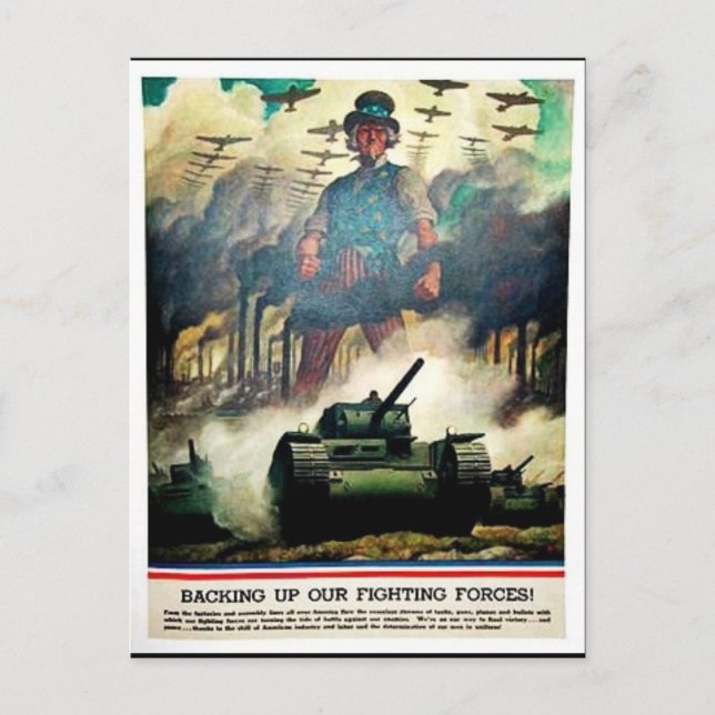 Backing Up Postcard (Front)