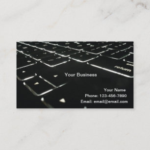 Backlit Business Card
