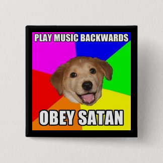 Backmasking Button