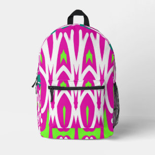 Backpack, An elegant colourful seamless design  Pr Printed Backpack