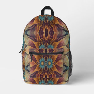 Backpack, An elegant multicolor classic design Pr Printed Backpack