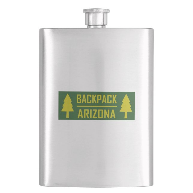 Backpack Arizona Hip Flask (Front)