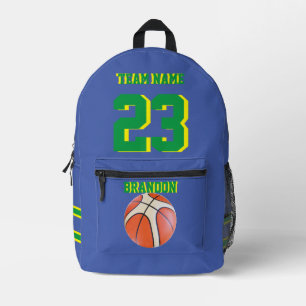 Backpack basketball sports Senior Night to school