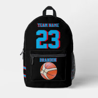 Backpack basketball sports Senior Night to school