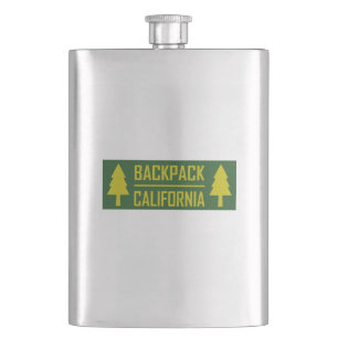 Backpack California Hip Flask