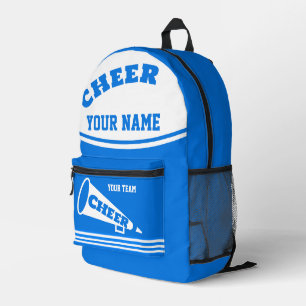 Backpack cheer team Cheerleader Personalised blue