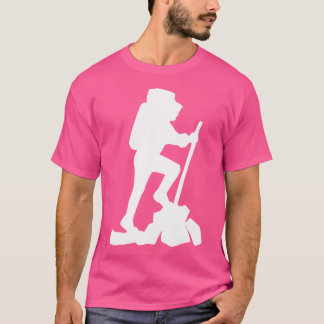 Backpack Climber Hiking Mountain Climbing T-Shirt