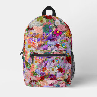 backpack flowers