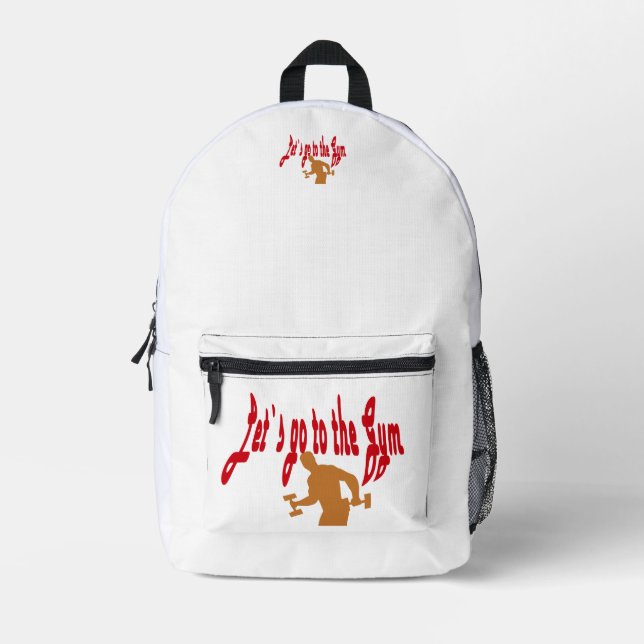 backpack for gym and workout (Front)