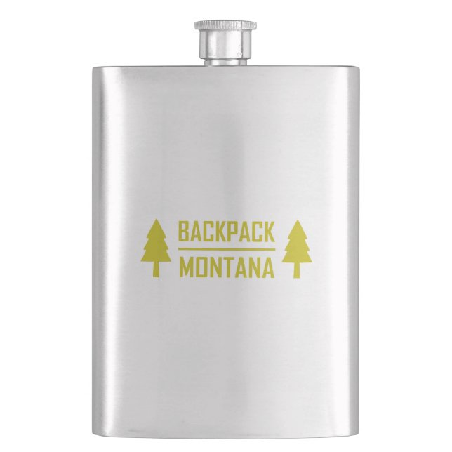 Backpack Montana Hip Flask (Front)