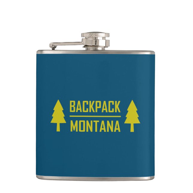 Backpack Montana Hip Flask (Front)