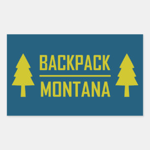 Backpack Montana Rectangular Sticker