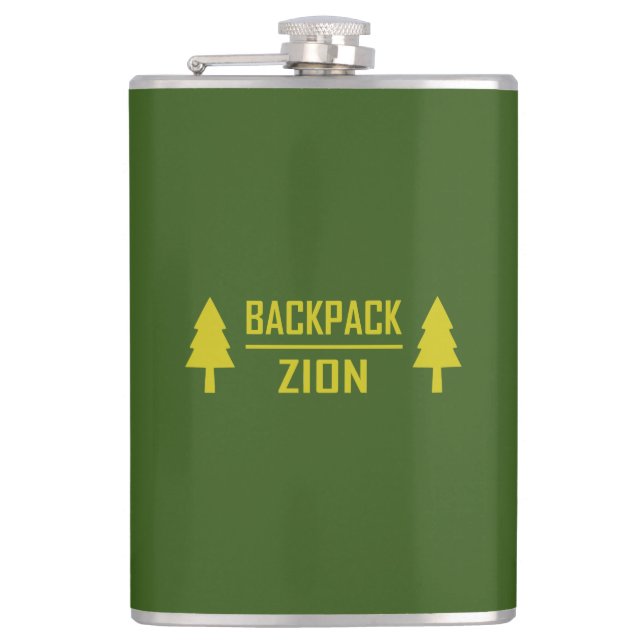 Backpack Zion Hip Flask (Front)