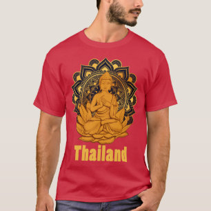 Backpacker Gift Asia Lover Buddha Thailand T-Shirt