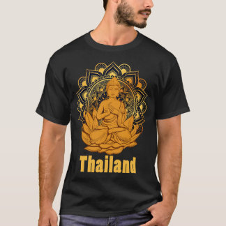 Backpacker Gift Asia Lover Buddha Thailand T-Shirt