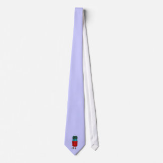 Backpacker Hiker with big Backpack Tie