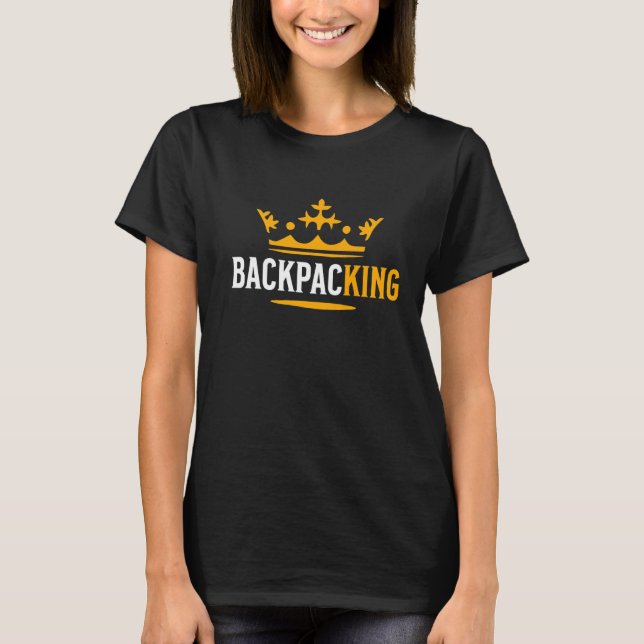 BackpacKing Backpacking Gear Backpacker Backpack T T-Shirt (Front)