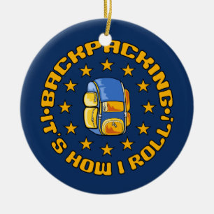 BACKPACKING ornament