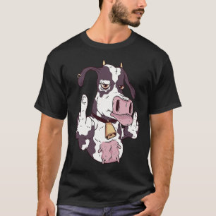 Backprint Cow Farm Farmyard Farmers Cows Farmer T-Shirt