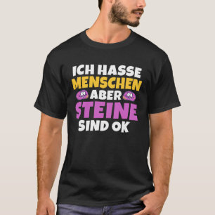 Backprint I hate people but stones are ok 1 T-Shirt