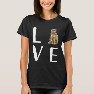 Backprint Love Cat and Kitten T-Shirt