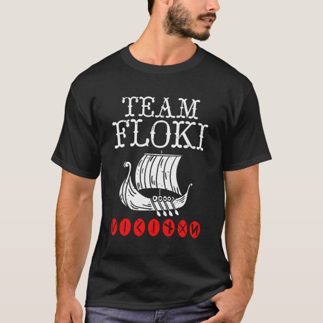Backprint Team Floki The Shipwright T-Shirt (Front)