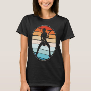 Backprint Vintage Retro Rock & Roll Music and Guit T-Shirt