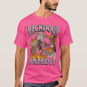 Backr Eats Funny Offensive Donkey Meme Bootleg boy T-Shirt