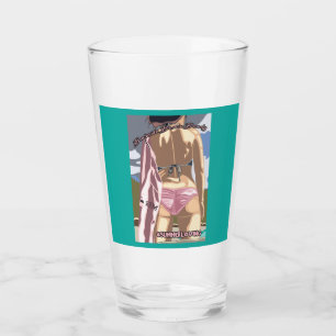 Backside Beach Beauty Glass