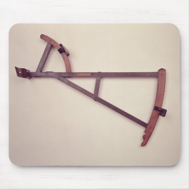 Backstaff, 18th century mouse mat (Front)