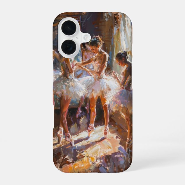 Backstage at Ballet iPhone 16 Case (Back)