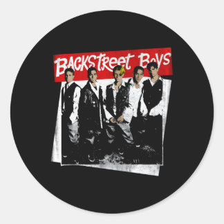 Backstreet Â€“ Photo Classic Round Sticker