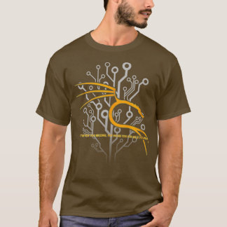 Backtrack Kali Linux with Dragon and Tagline Orang T-Shirt