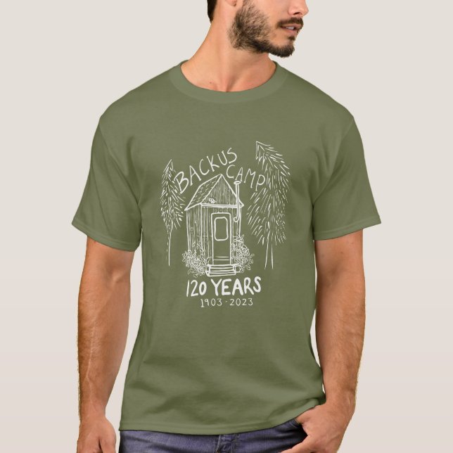 Backus Camp 1-Colour T-Shirt (Front)