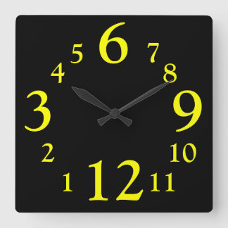 Backwards Wall Time Clocks